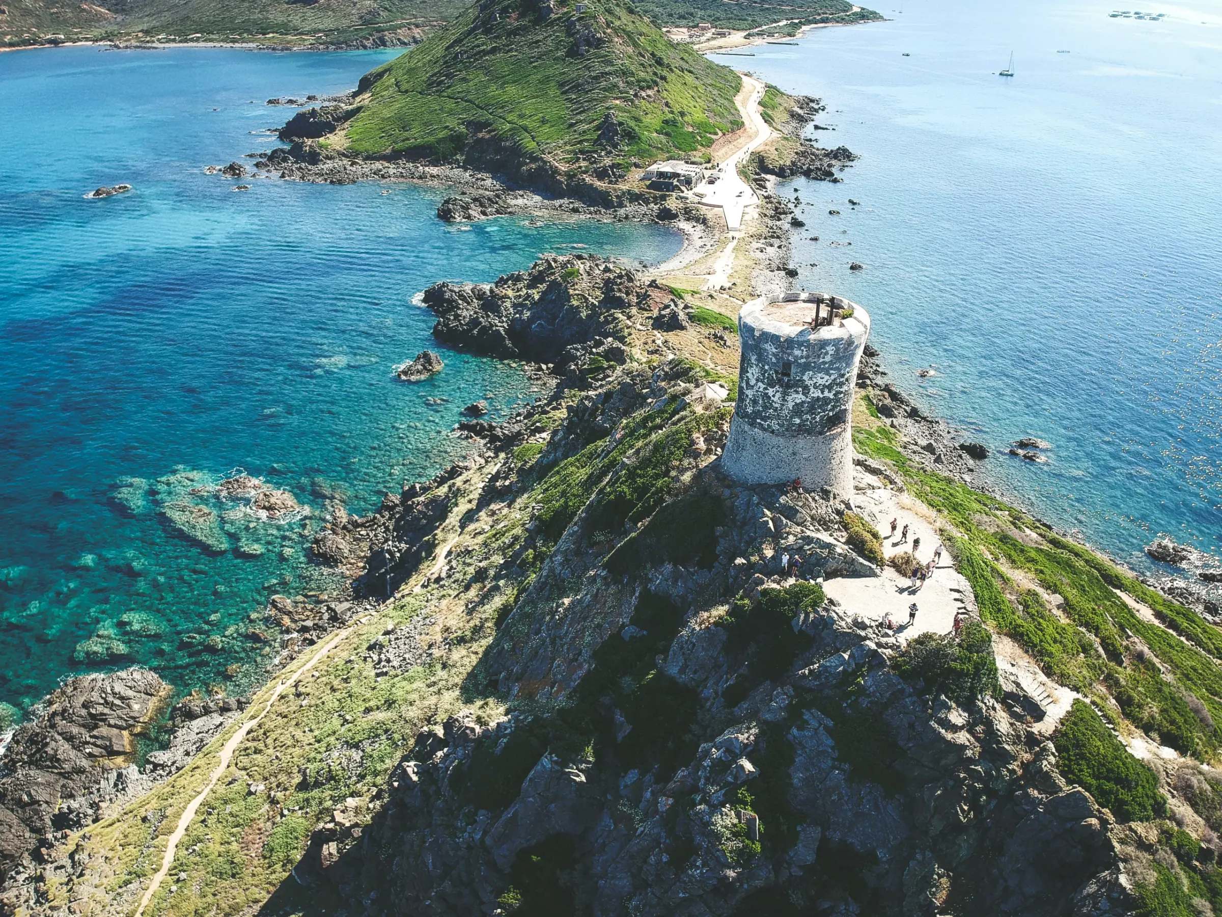 Tour génoise des îles Sanguinaires, à l’entrée du golfe d’Ajaccio