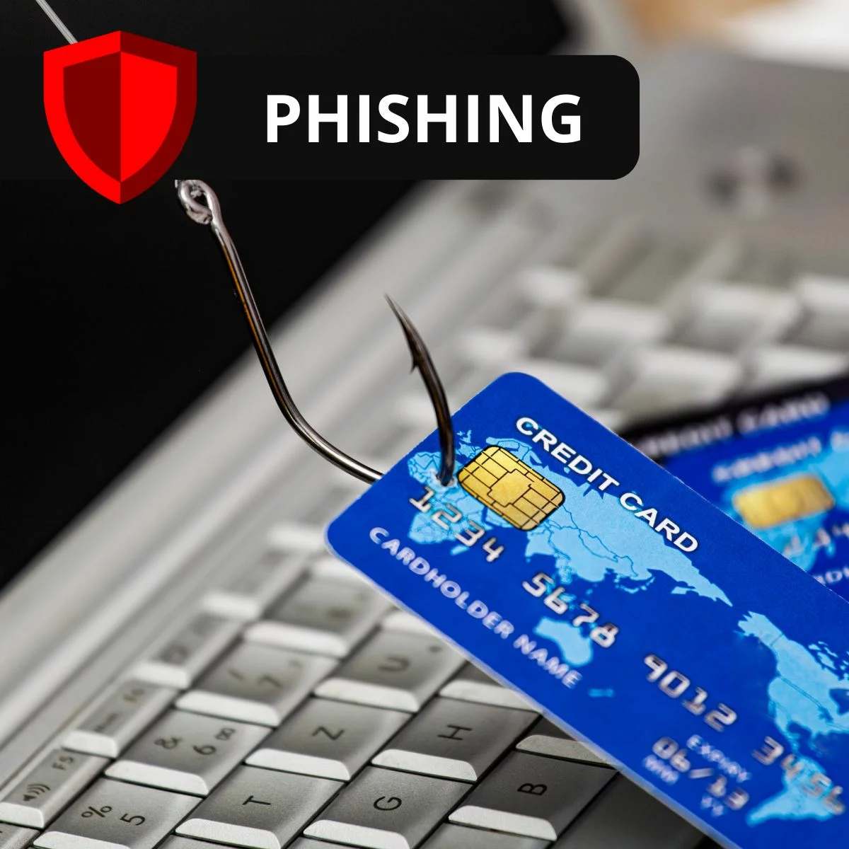 Email frauduleux d’hameçonnage affiché sur l’écran d’un ordinateur